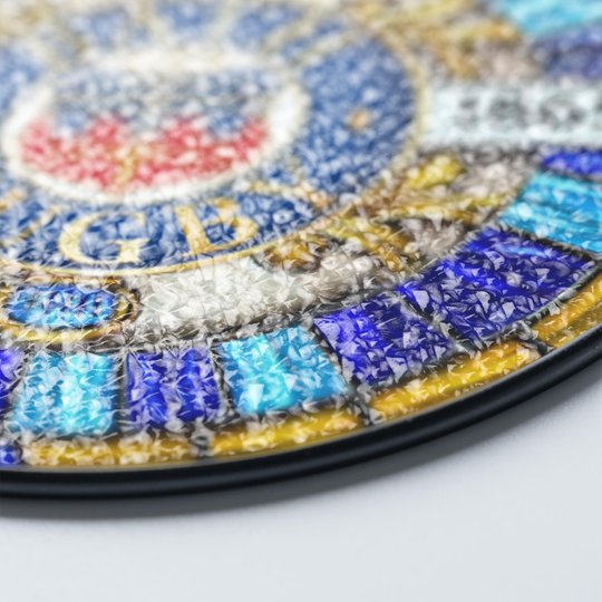Bath Rugby Stained Glass Suncatcher for Window Hanging