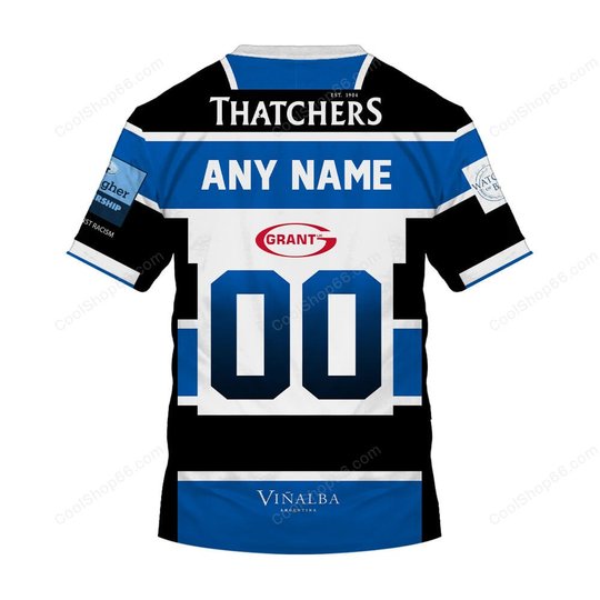 Bath Rugby Gallagher Premiership Home Jersey Style Shirts