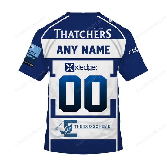 Bristol Bears Gallagher Premiership Home Jersey Style Shirts