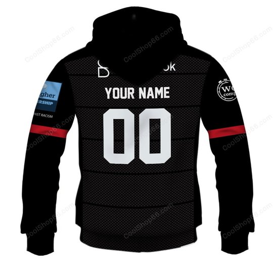 Saracens F.C Gallagher Premiership Home Jersey Style Shirts