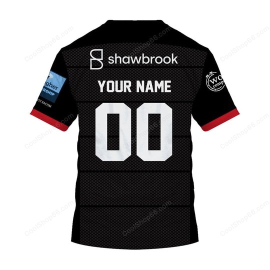 Saracens F.C Gallagher Premiership Home Jersey Style Shirts