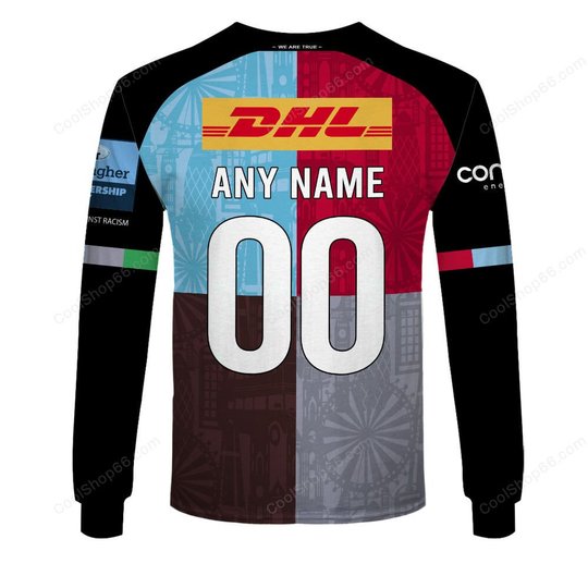 Harlequin F.C Gallagher Premiership Home Jersey Style Shirts