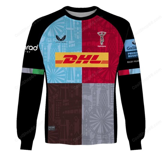 Harlequin F.C Gallagher Premiership Home Jersey Style Shirts
