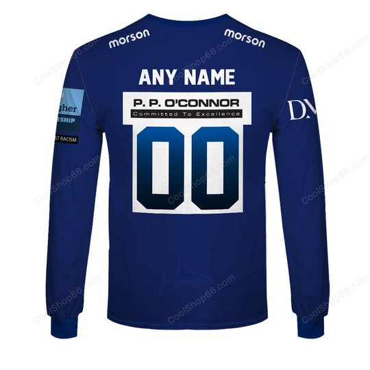 Sale Sharks Gallagher Premiership Home Jersey Style Shirts