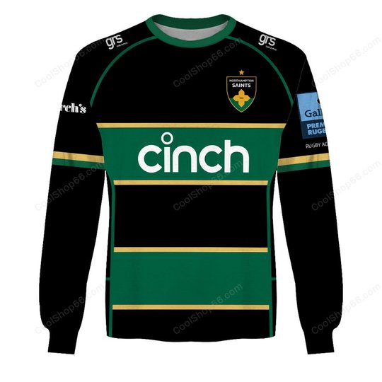 Northampton Saints Gallagher Premiership Home Jersey Style Shirts