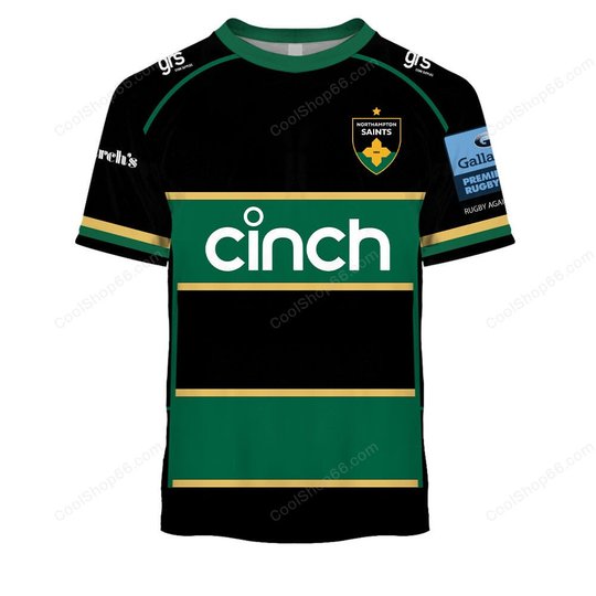 Northampton Saints Gallagher Premiership Home Jersey Style Shirts