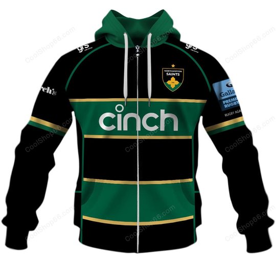Northampton Saints Gallagher Premiership Home Jersey Style Shirts