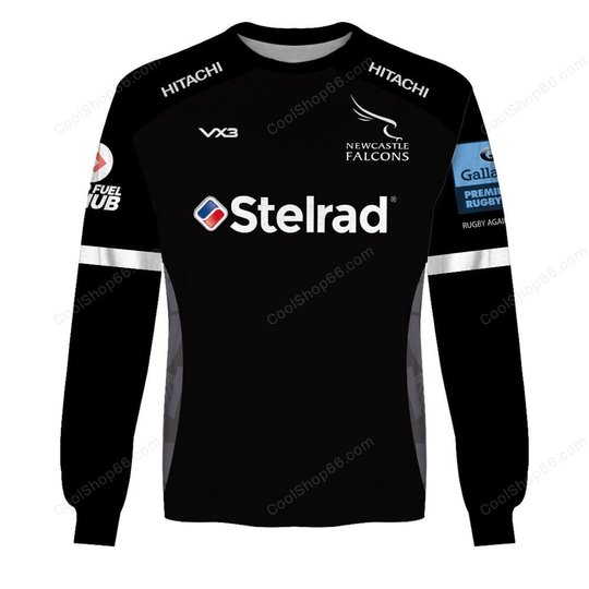 Newcastle Falcons Gallagher Premiership Home Jersey Style Shirts