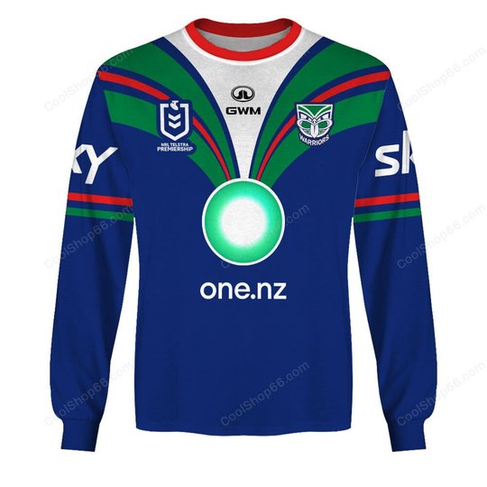 New Zealand Warriors NRL 2025 Home Jersey Style Shirts