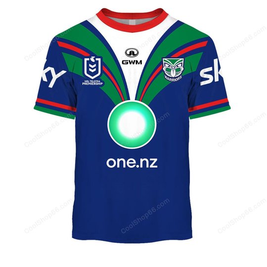New Zealand Warriors NRL 2025 Home Jersey Style Shirts