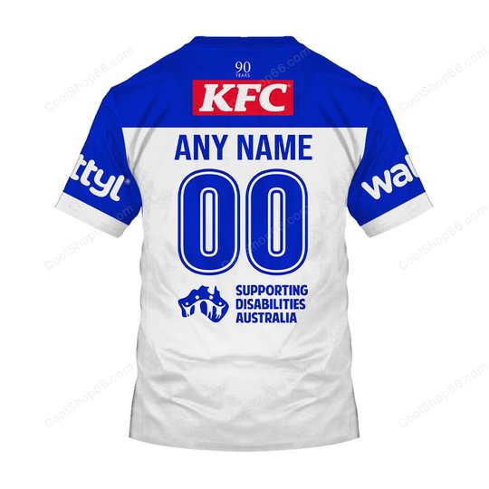Canterbury Bankstown Bulldogs NRL 2025 Home Jersey Style Shirts