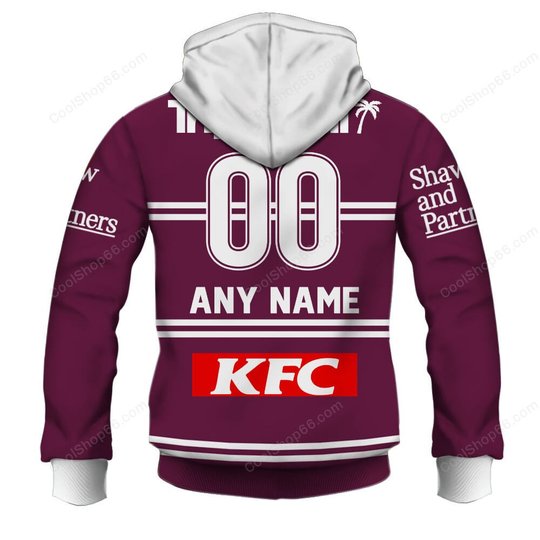 Manly Warringah Sea Eagles NRL 2025 Home Jersey Style Shirts