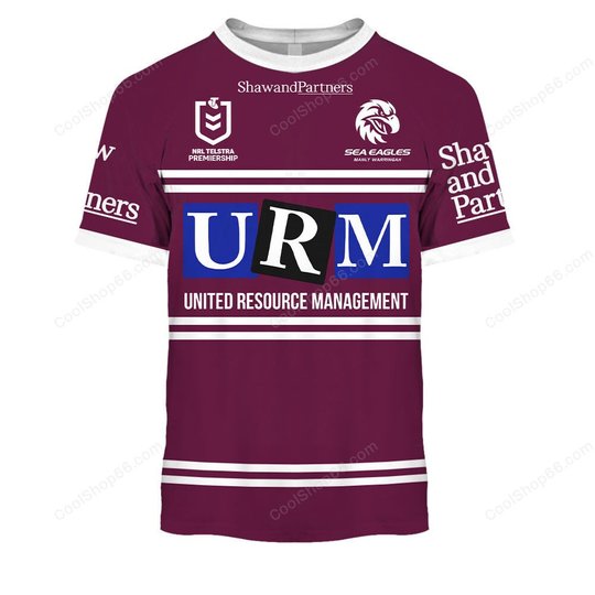 Manly Warringah Sea Eagles NRL 2025 Home Jersey Style Shirts