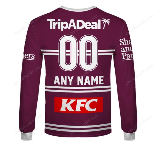 Manly Warringah Sea Eagles NRL 2025 Home Jersey Style Shirts