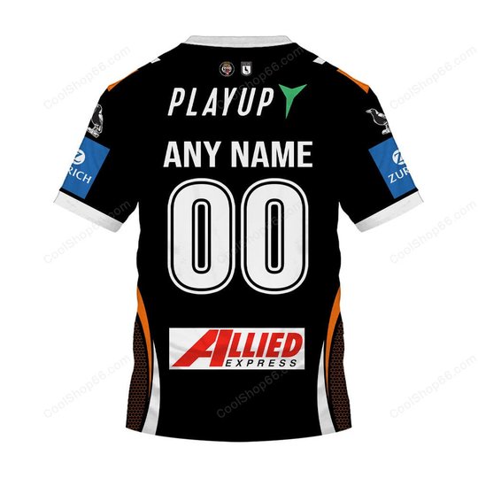 Wests Tigers NRL 2025 Home Jersey Style Shirts