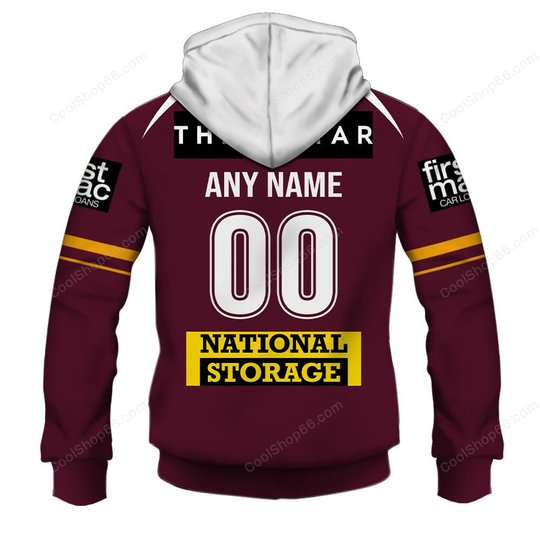 Brisbane Broncos NRL 2025 Home Jersey Style Shirts