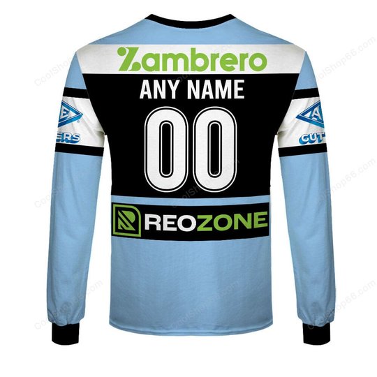 Cronulla Sutherland Sharks NRL 2025 Home Jersey Style Shirts