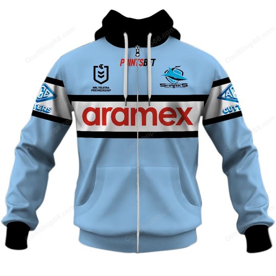 Cronulla Sutherland Sharks NRL 2025 Home Jersey Style Shirts