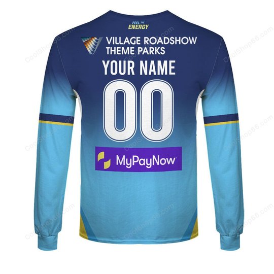 Gold Coast Titans NRL 2025 Home Jersey Style Shirts
