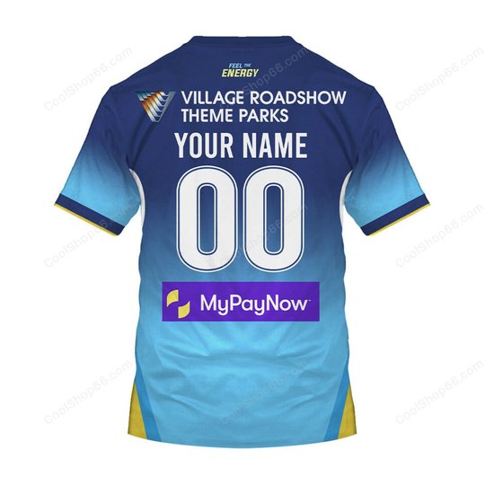 Gold Coast Titans NRL 2025 Home Jersey Style Shirts