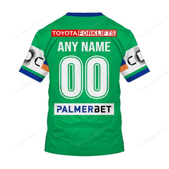 Canberra Raiders NRL 2025 Home Jersey Style Shirts