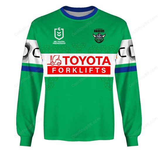 Canberra Raiders NRL 2025 Home Jersey Style Shirts