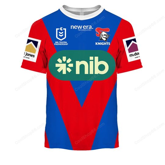 Newcastle Knights NRL 2025 Home Jersey Style Shirts