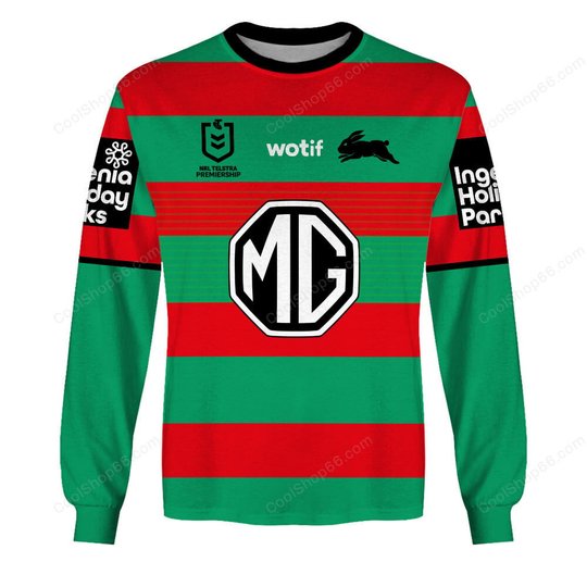 South Sydney Rabbitohs NRL 2025 Home Jersey Style Shirts
