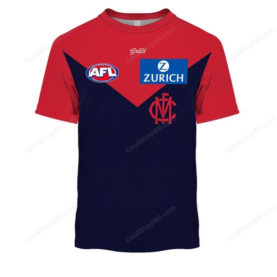 Melbourne Demons AFL Home Jersey Style Shirts