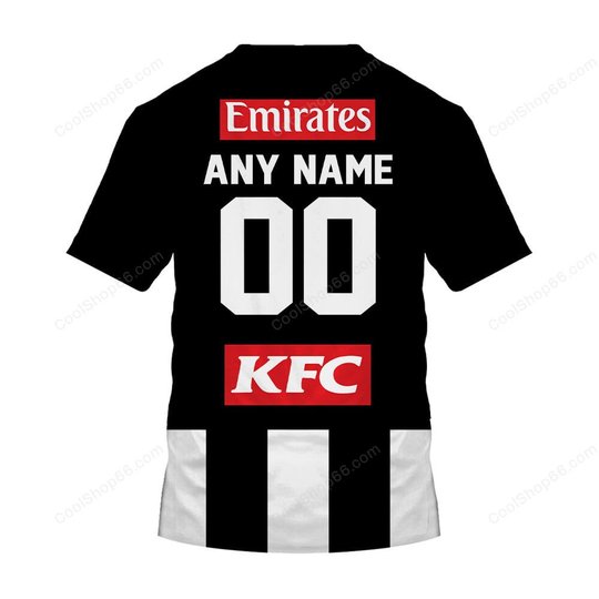 Collingwood Magpies AFL Home Jersey Style Shirts