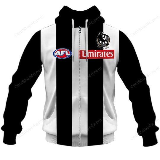 Collingwood Magpies AFL Home Jersey Style Shirts