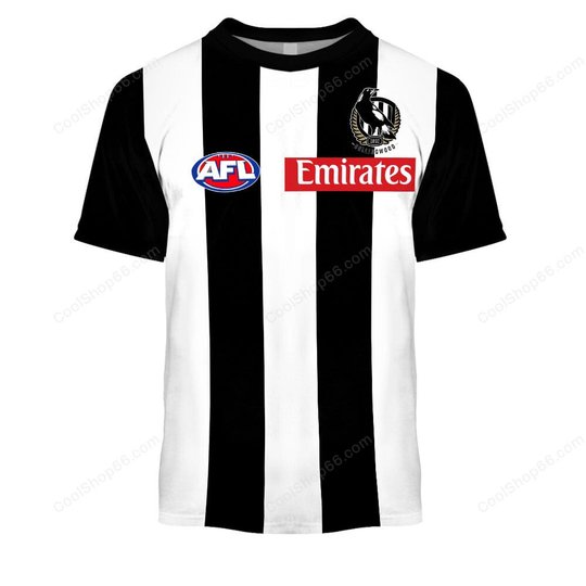 Collingwood Magpies AFL Home Jersey Style Shirts