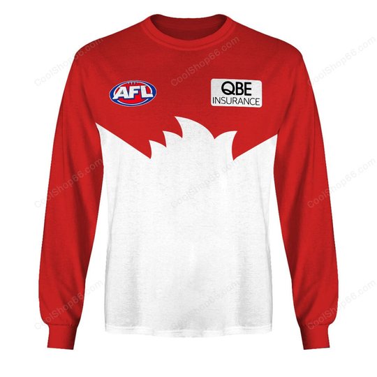 Sydney Swans AFL Home Jersey Style Shirts