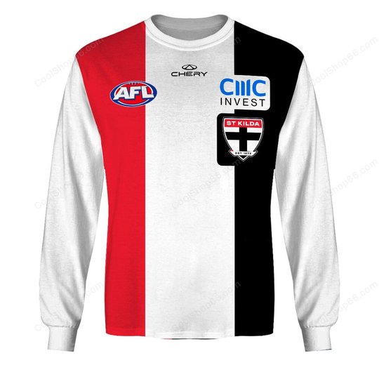 St. Kilda Saints AFL Home Jersey Style Shirts