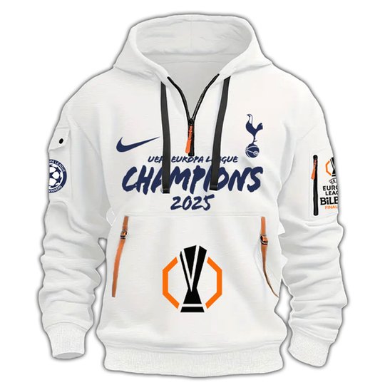 Tottenham Champions Europa League 2024/25 Season New Hoodie Limited Edition