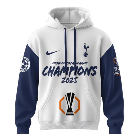 Tottenham Champions Europa League 2024/25 Season Hoodie Limited Edition V1