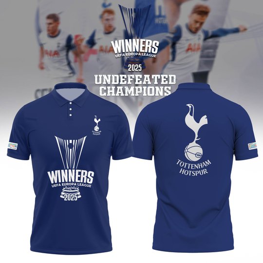 Tottenham Champions Europa League 2024/25 Season Hoodie Limited Edition V2