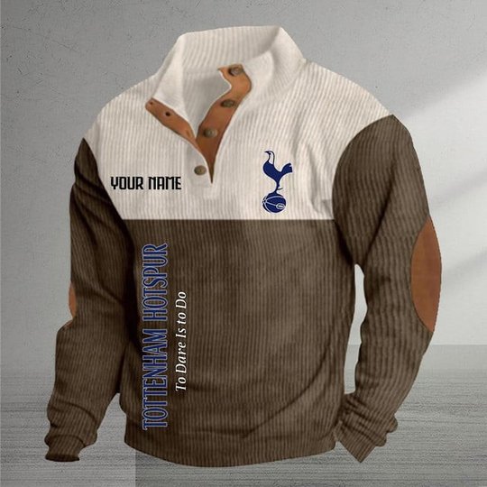 Persionalized Tottenham Hotspur Sweatshirt Georgia Tech Yellow Jackets