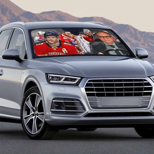 F.Panthers Funny Car Sunshade Limited Edition|Champions