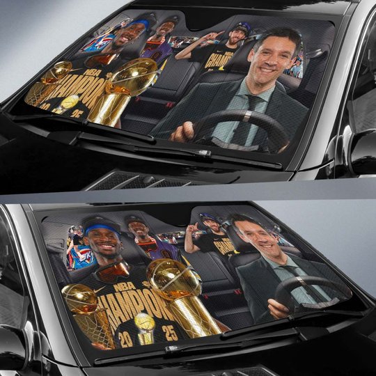The Oklahoma City Thunder Funny Car Sunshade Limited Edition