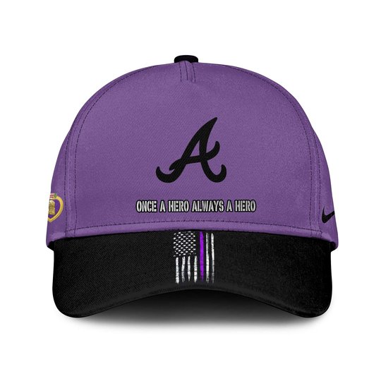 Atlanta Braves x Purple Heart Day Baseball Jersey I