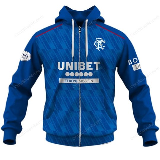 Rangers FC | 3D Apparel Hoodie, Kid Hoodie, T Shirt, Zip Hoodie, Sweatshirt