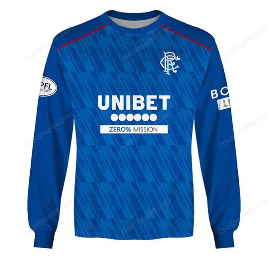 Rangers FC | 3D Apparel Hoodie, Kid Hoodie, T Shirt, Zip Hoodie, Sweatshirt