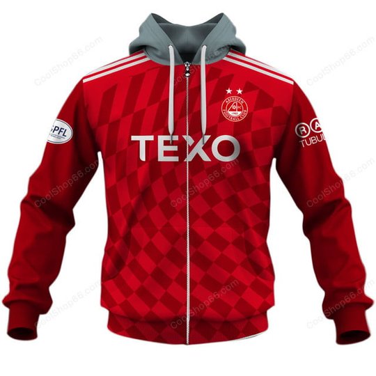 Aberdeen FC | 3D Apparel Hoodie, Kid Hoodie, T Shirt, Zip Hoodie, Sweatshirt