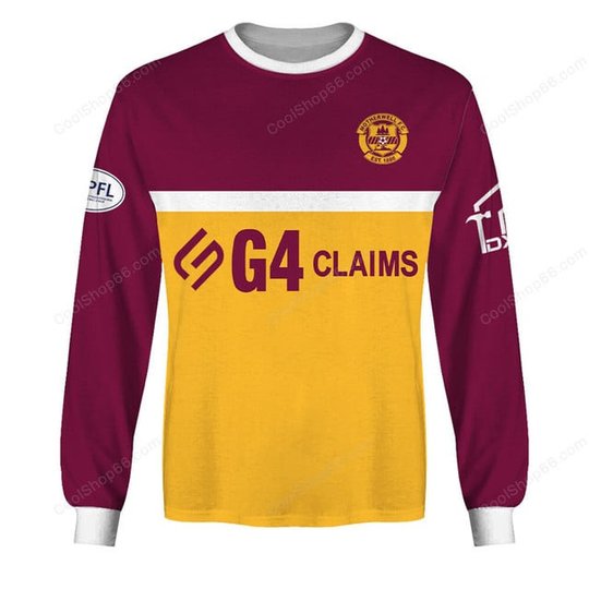 Motherwell FC | 3D Apparel Hoodie, Kid Hoodie, T Shirt, Zip Hoodie, Sweatshirt