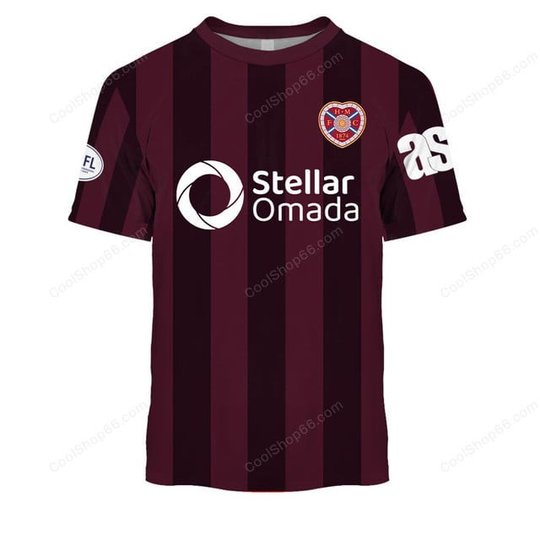 Heart of Midlothian FC | 3D Apparel Hoodie, Kid Hoodie, T Shirt, Zip Hoodie, Sweatshirt