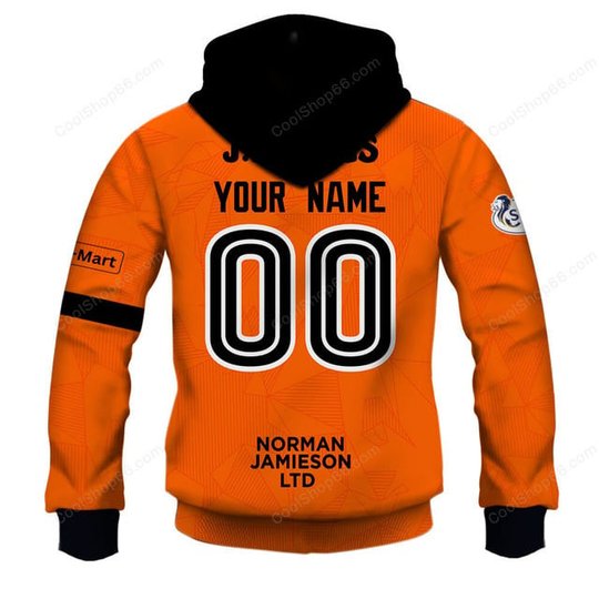 Dundee United FC | 3D Apparel Hoodie, Kid Hoodie, T Shirt, Zip Hoodie, Sweatshirt