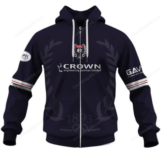 Dundee FC | 3D Apparel Hoodie, Kid Hoodie, T Shirt, Zip Hoodie, Sweatshirt