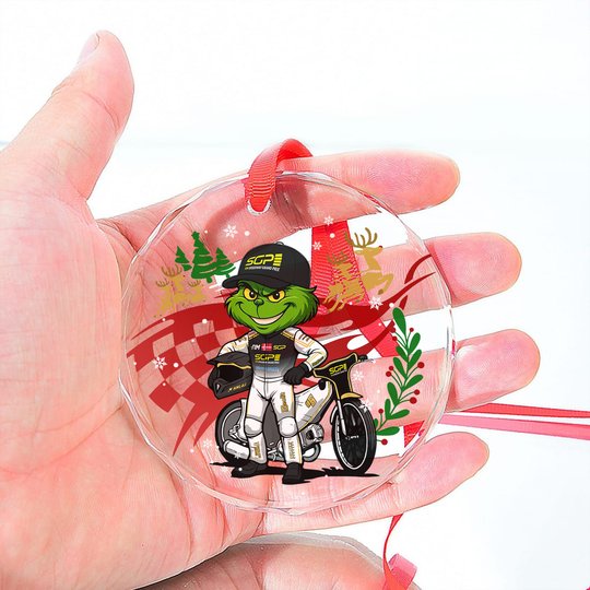 Anders Thomsen x Grinch Glass Ornament