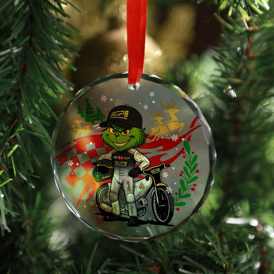 Anders Thomsen x Grinch Glass Ornament